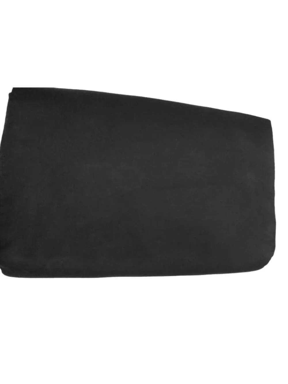 La Regale Vintage Black Rhinestone Clutch Evening Bag Purse